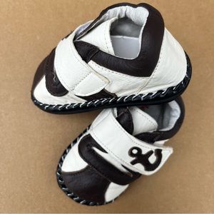 Baby Shoes Pletuko‎ in Brown and Cream New 12-18 months Leather